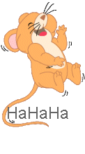 Gif animé rire souris